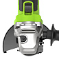 Угловая шлифовальная машина акк. Greenworks AG590, 24V, б/щет, 125 мм, 8500 об/мин,1х5Ач,ЗУ
