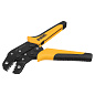 Клещи для обжима неизолированных наконечников НК и НВ, разъемов РП, 0,25 - 2,5 мм2// Denzel