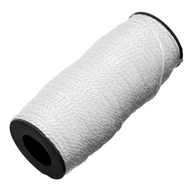 Шнур кручёный полипропиленовый, 1,5 мм, L 100 м, на катушке, Россия// Сибртех