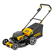 Газонокосилка аккумуляторная бесщет. DLM-460, 460 мм, травосб. 65 л., Li-Ion, 40 В  Denzel