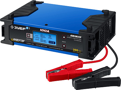Инверторное зарядно-предпусковое устройство ЗУБР И-ЗП-300 59323