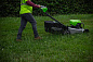 Газонокосилка аккумуляторная Greenworks LM221S, 82V, 53см, самоходная, бесщ, без АКБ и ЗУ (2519407)