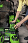 Газонокосилка аккумуляторная Greenworks G40LM49DBK4, TwinForce, 40V, 49 см, c 1хАКБ 4 Ач и ЗУ