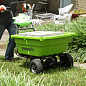 Садовая тележка самоходная Greenworks G40GCK4, 40V, 106 л, с 1хАКБ 4 Ач и ЗУ (7400007UB)