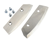 Ножи для льда VERTON IDKA-250 (2 ножа, прямой, монтажн шаг ножей 55мм, болт М5 - 4шт, резьба 0,8мм)