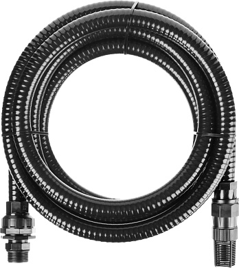 Шланг всасывающий, с фильтром и обратным клапаном, 1″, 7м ЗУБР 