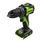 Дрель-шуруповерт акк. Greenworks DD345, 24V, б/щет, 27/45 Нм,13мм,1х2Ач,ЗУ,кор (3708307CUA)