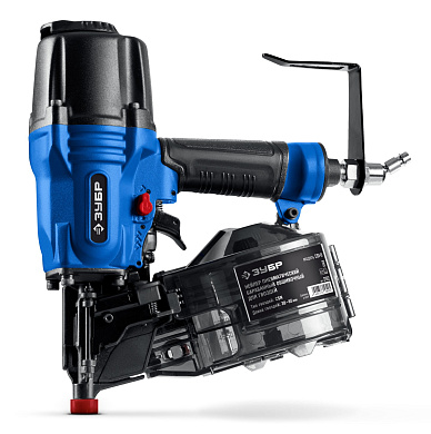 Пневматический обшивочный нейлер для барабанных гвоздей ЗУБР CSN-65 
