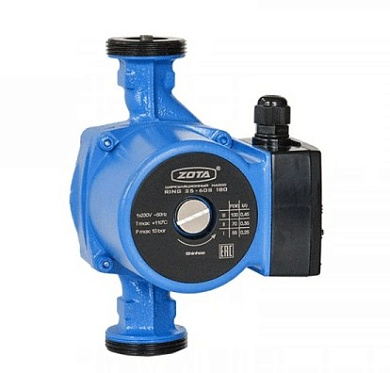 Насос ZOTA RING 25/40 S 180  с гайками