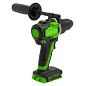 Дрель-шуруповерт акк. Greenworks GD24DD90, 24V, б/щет, 45/90Нм,2x4Ач,ЗУ,кор (3707507CUD)