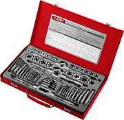 Набор метчиков и плашек ЗУБР 65 сталь 9ХС