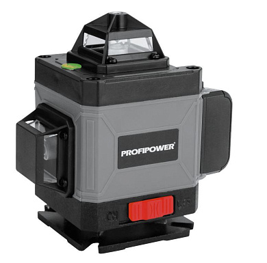 Лазерный нивелир PROFIPOWER NL-7016G (16 лучей, лазер - зеленый, Li-ion - 2шт., пульт ДУ, кейс)