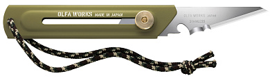 Многоцелевой нож со сменным лезвием OLFA WORKS BK1 BUSHCRAFT KNIFE