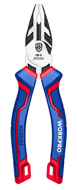 Плоскогубцы комбинированные WP231026 200мм/CR-V WORKPRO