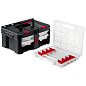 Пластиковый ящик с органайзерами KETER STACKNROLL, 481 х 332 х 233 мм, (19″)