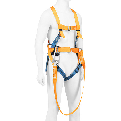 Удерживающая привязь УП IIЖ,с наплечными и набедренными лямками,А-строп из синтет. ленты// Сибртех