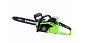 Цепная пила аккумуляторная Greenworks Арт. 2005807UG, 40V, 40 см, бесщ, до 1,8 КВт, с 1хАКБ 5Ач и ЗУ