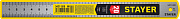 Нержавеющая линейка STAYER, 0,2 м,