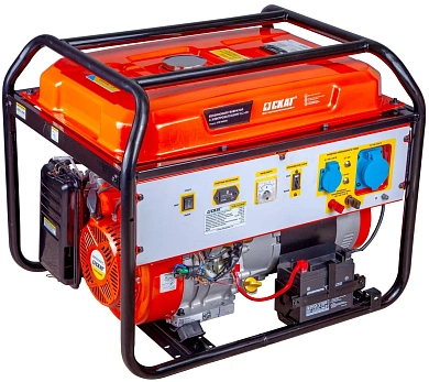 Генератор бензиновый СКАТ УГБ-10200Е