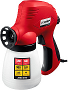 Краскопульт (краскораспылитель) электрический, ЗУБР ЗКПЭ-120, краскоперенос 300 мл/мин, вязкость кра