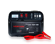 Пуско-зарядное устройство VERTON Energy ПЗУ- 240 (230/50В/Гц,12/24В,емк20-500Ач,ток зар/зап60А/220А)