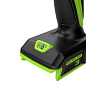 Дрель-шуруповерт акк. Greenworks DD345, 24V, б/щет, 27/45 Нм,13мм,1х2Ач,ЗУ,кор (3708307CUA)