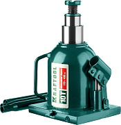 Домкрат гидравлический бутылочный двухштоковый KRAFTOOL DOUBLE RAM 10т 170-430мм