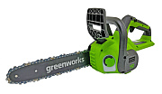 Цепная пила аккумуляторная Greenworks G40CS30II 40V (30 см) аккумуляторная без АКБ и ЗУ, арт. 200780