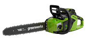 Цепная пила аккумуляторная GreenWorks  GD40CS18, 40V, 40 см, бесщеточная без АКБ и ЗУ