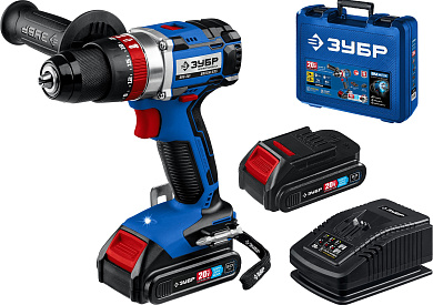 Дрель-шуруповерт ЗУБР DBS-201-22 Профессионал