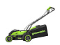 Газонокосилка аккумуляторная Greenworks GD40LM361, 40V, 36 см, бесщеточная, c 1хАКБ 4Ач и ЗУ