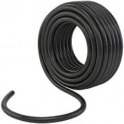 Шланг кордовый, рукав поливочный резиновый,  D 16 мм, 50 м Россия