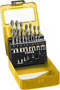 Набор сверл по металлу STAYER HSS-R, 19 шт, (1-10 мм)