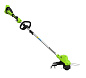 Триммер аккумуляторный Greenworks GD40LT, 40V, 38 см, с 1хАКБ 8 Ач и ЗУ (2112207UH)
