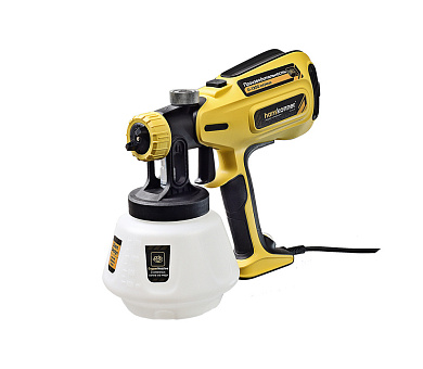 HSG9680 Краскопульт Hanskonner PLATINUM, 800Вт, 0-1200мл/мин, 120DIN/сек, МАЛОШУМНЫЙ, шнур 6м