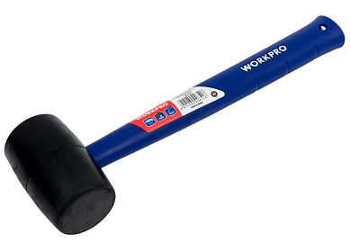 Киянка резиновая (черная) WP241041 450г WORKPRO