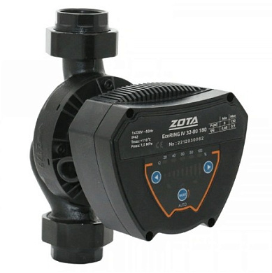 Насос ZOTA EcoRING IV 32-120 180 с гайками