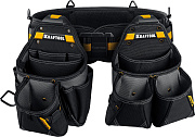 Пояс монтажника KRAFTOOL KBS-3L в комплекте: пояс монтажника и 2 большие сумки