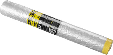 Пленка STAYER ″PROFESSIONAL″ защитная с клейкой лентой ″МАСКЕР″, HDPE, 9мкм, 2,7х15м
