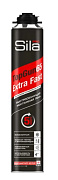 Монтажная пена Sila Pro TopGun 65 Extra Fast, быстросохнущая профессиональная, 850 мл