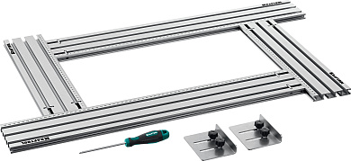 Шаблон фрезерный KRAFTOOL Kraftlex в комплекте с 2 упорами MFS-400-700 мм, 4 шт 32808