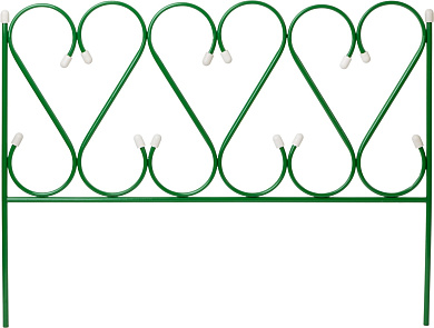 Забор декоративный GRINDA ″РЕНЕССАНС″, металлический, 50x345см