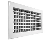 Настенная двухрядная решетка Shuft 2 WA 400*150