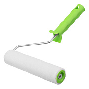 Валик "ВЕЛЮР" с ручкой, 200 мм, ворс 5 мм, D 36 мм, D ручки - 6 мм Россия Сибртех