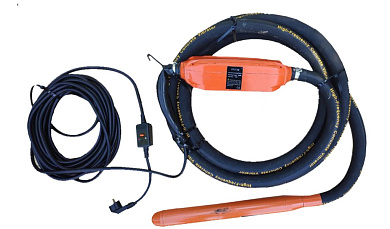 Вибратор глубинный высокочастотный Samsan 220В/50Гц / 50мм х 10м / 200Гц