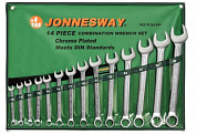 Набор ключей гаечных комбинированных в сумке, 10-32 мм, 14 предметов Jonnesway