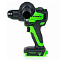 Дрель-шуруповерт акк. Greenworks GD24DD90, 24V, б/щет, 45/90Нм,2x4Ач,ЗУ,кор (3707507CUD)
