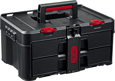 Пластиковый ящик с выдвижными полками KETER STACKNROLL, 481 х 332 х 233 мм, (19″)