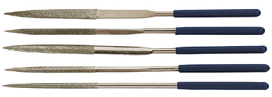 Набор алмазных надфилей 5шт WP251019 //WORKPRO