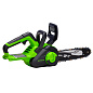 Цепная пила аккумуляторная Greenworks G24CS25, 24V, 25см, c 1хАКБ 8Ач и ЗУ (2007707UH)